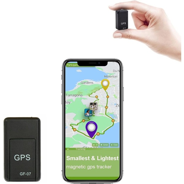 Dispozitiv Inteligent Pentru Urmarire Prin GPS, Cu Microfon, GMO, Compatibil Cartela Sim Si Card Microsd, Cu Magnet Puternic + Cablu Usb To Mirco Usb, Negru RAZ146